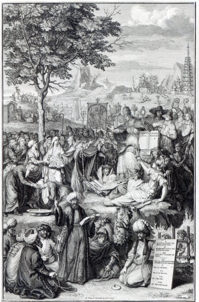 Die wichtigsten Religionen der Welt, Illustration aus 